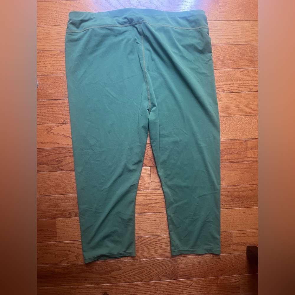 Coolibar Olive Green Swim Capris